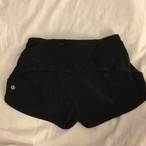 Lululemon Speed Short in Black